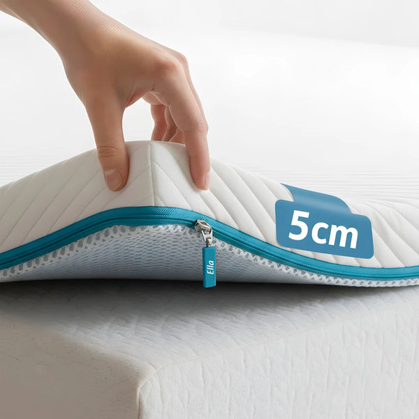Soft mattress topper - 5 cm