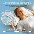 Versnipperd traagschuim vulling van het Ella Moon Hoofdkussen – instelbare memory foam voor perfecte nekondersteuning als zijslaper