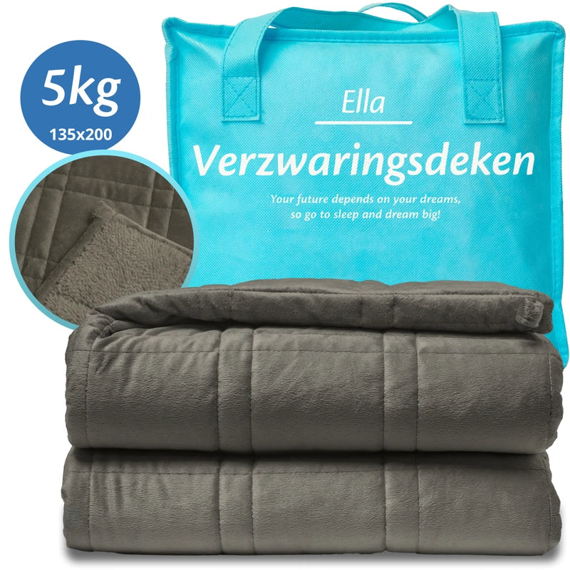 Ella Weighted Blanket - Sherpa
