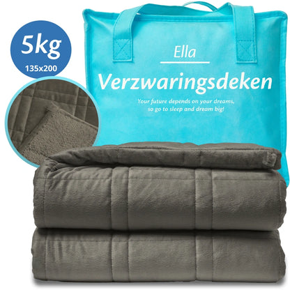 Ella Weighted Blanket - Sherpa