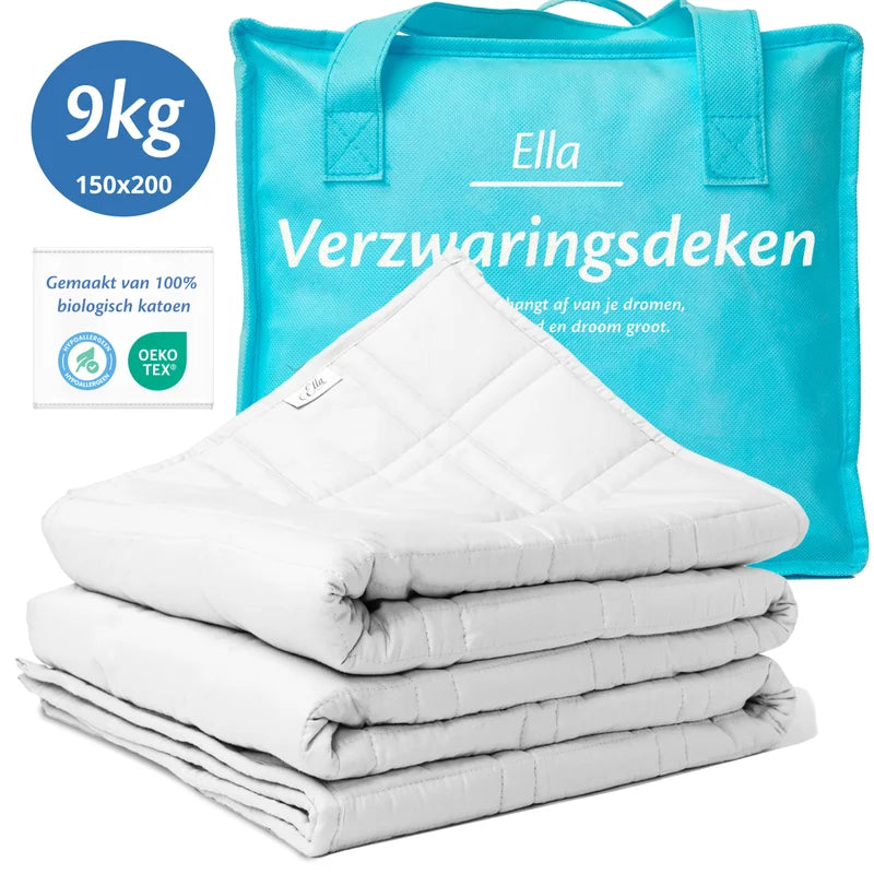 Ella Verzwaringsdeken - Wit