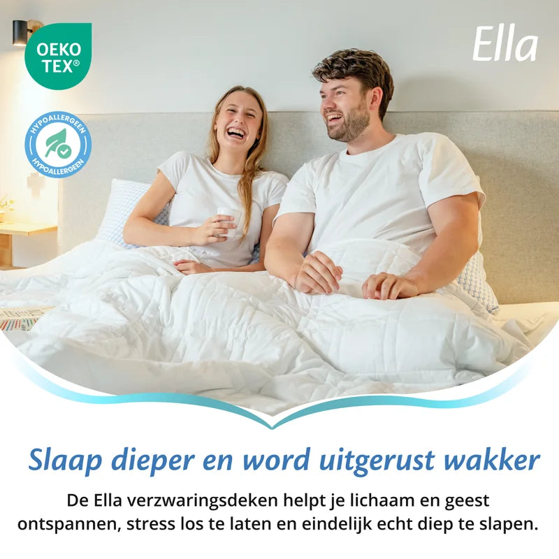 Ella Verzwaringsdeken - Wit