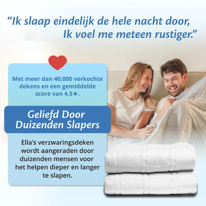 Ella Verzwaringsdeken - Wit