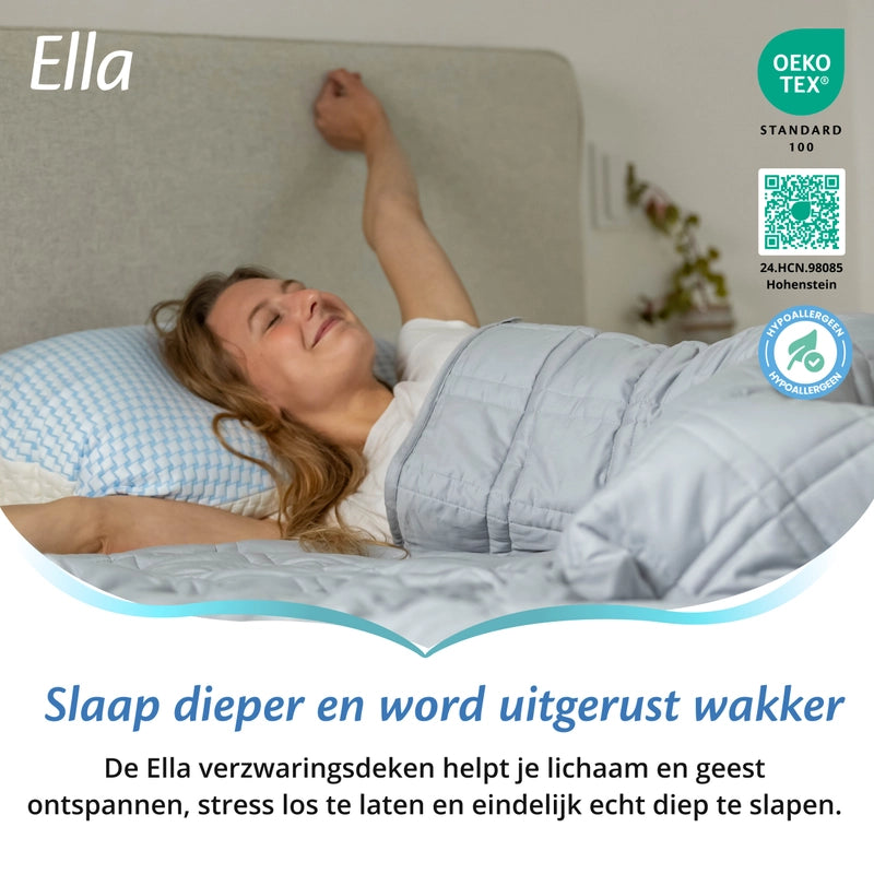 Ella Verzwaringsdeken - Grijs