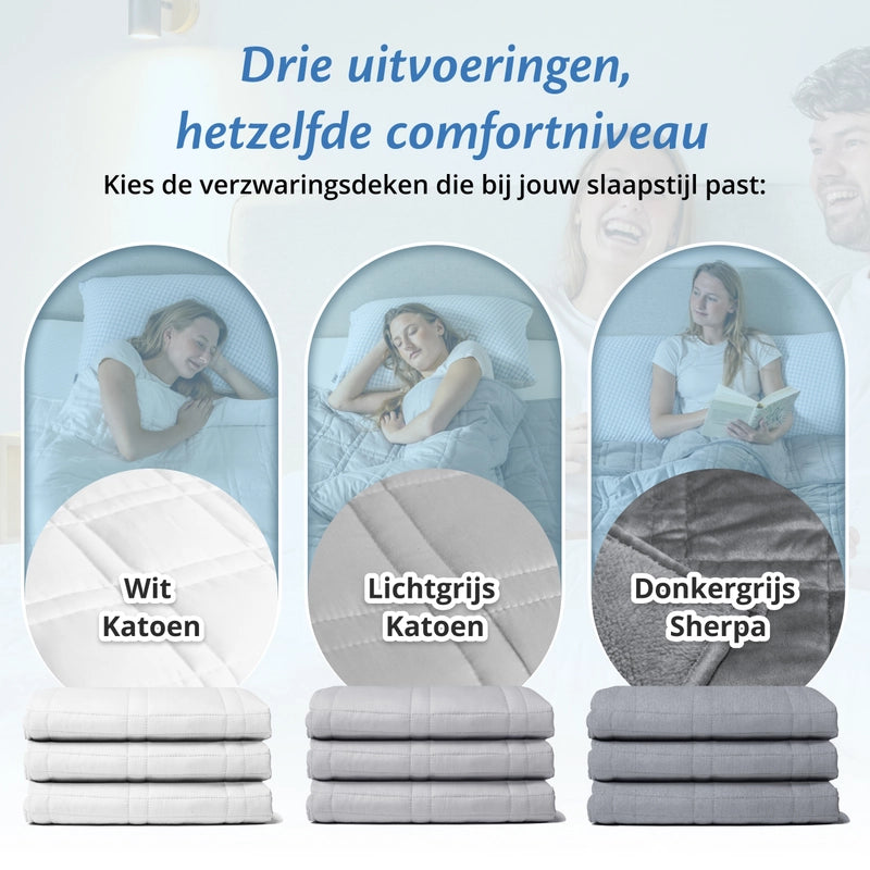 Ella Weighted Blanket - White
