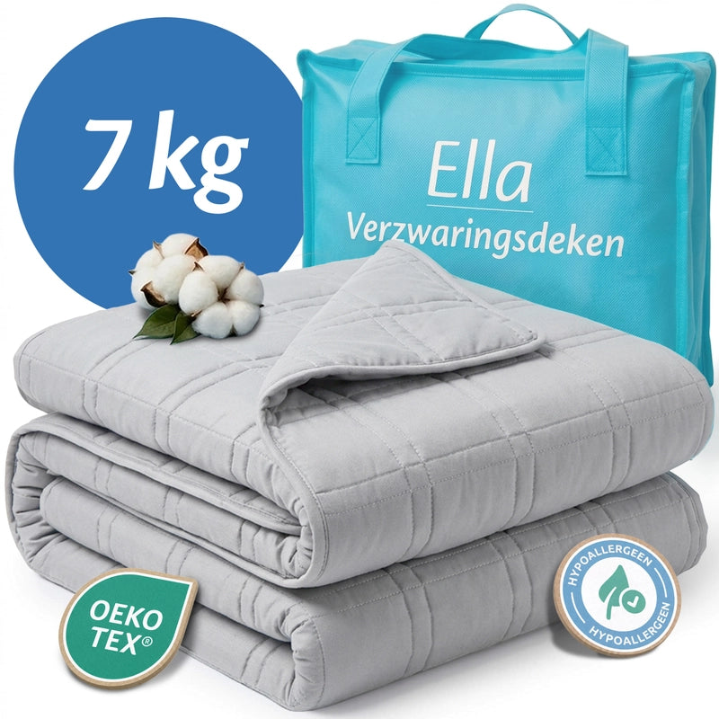 Ella Verzwaringsdeken - Grijs