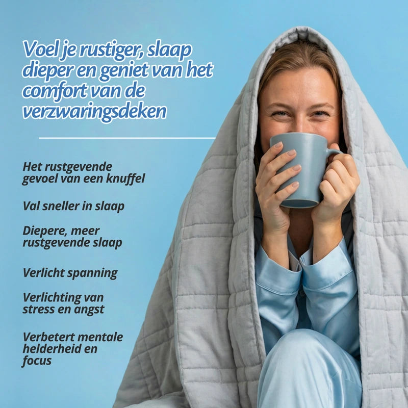 Ella Weighted Blanket - Gray
