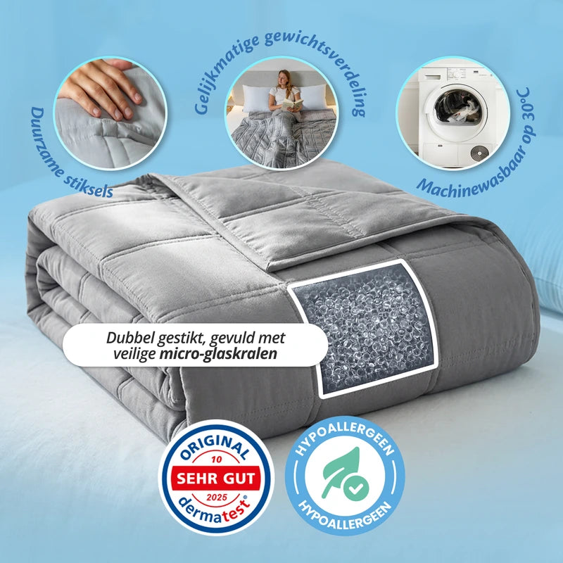Ella Weighted Blanket - Gray